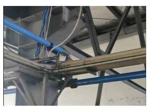 空壓機節能管道項目安裝完成！